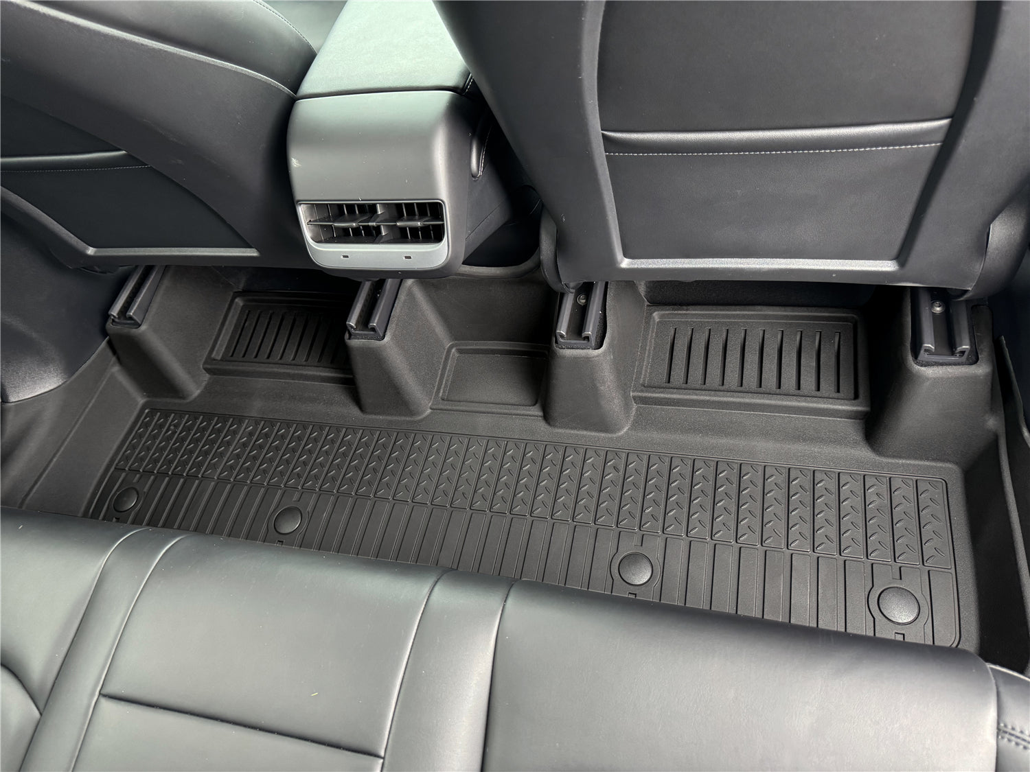 Ausgo 4WD USA Full Coverage TPE Floor Mats for Tesla Model Y 2022-2025