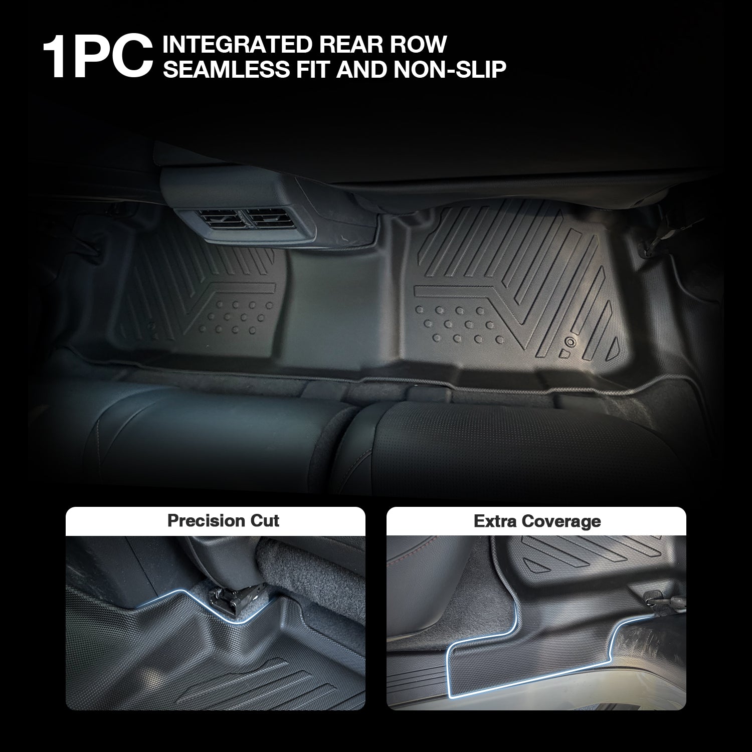 Ausgo 4WD USA All-Weather Custom Fit Floor Mats for Honda CR-V 2023-2025