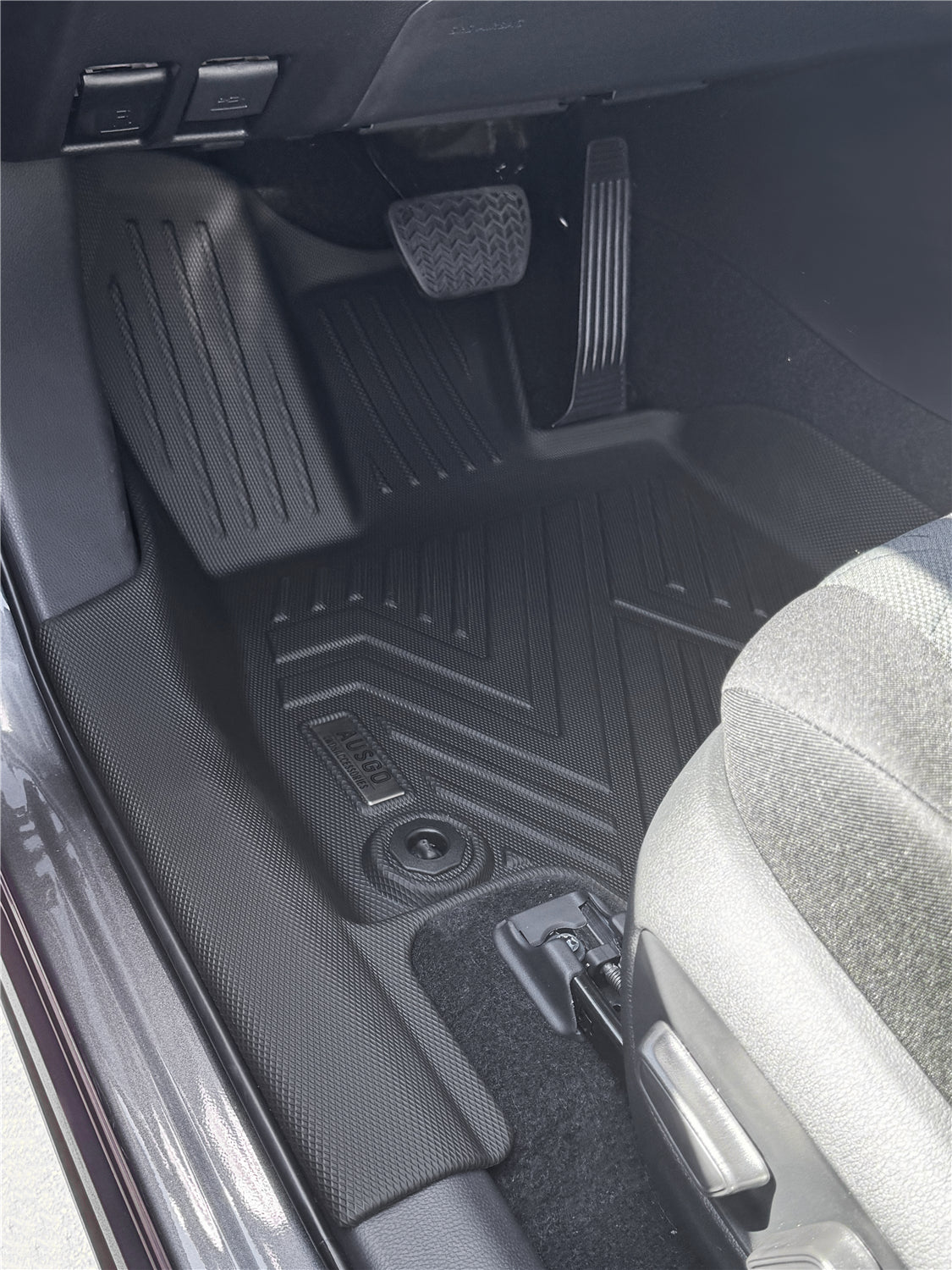 Ausgo 4WD USA Waterproof TPE Car Mats for Toyota RAV4 2019-2025