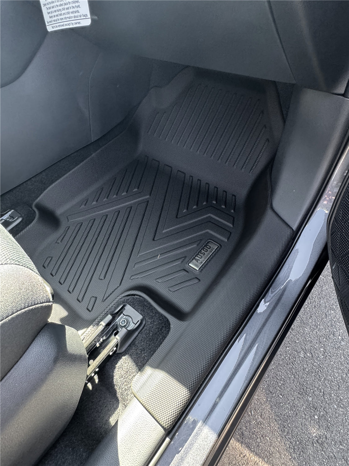 Ausgo 4WD USA Waterproof TPE Car Mats for Toyota RAV4 2019-2025