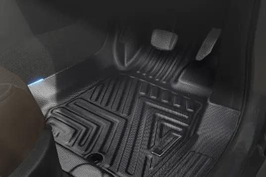 Durable Waterproof TPE Material – Ausgo 4WD USA All-Weather Car Floor Mats