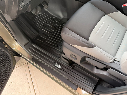 7D Car Floor Mats for Toyota Tacoma Double Cab Auto Tran 2024 2025 2026--Next-Level Super Coverage