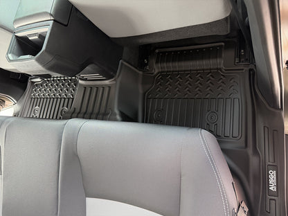 7D Car Floor Mats for Toyota Tacoma Double Cab Auto Tran 2024 2025 2026--Next-Level Super Coverage