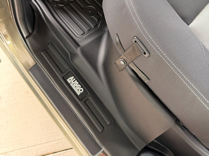 7D Car Floor Mats for Toyota Tacoma Double Cab Auto Tran 2024 2025 2026--Next-Level Super Coverage